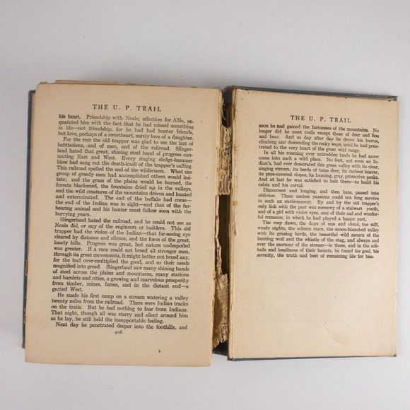 2/$50 - The U. P. Trail by Zane Grey - Picture 7 of 12
